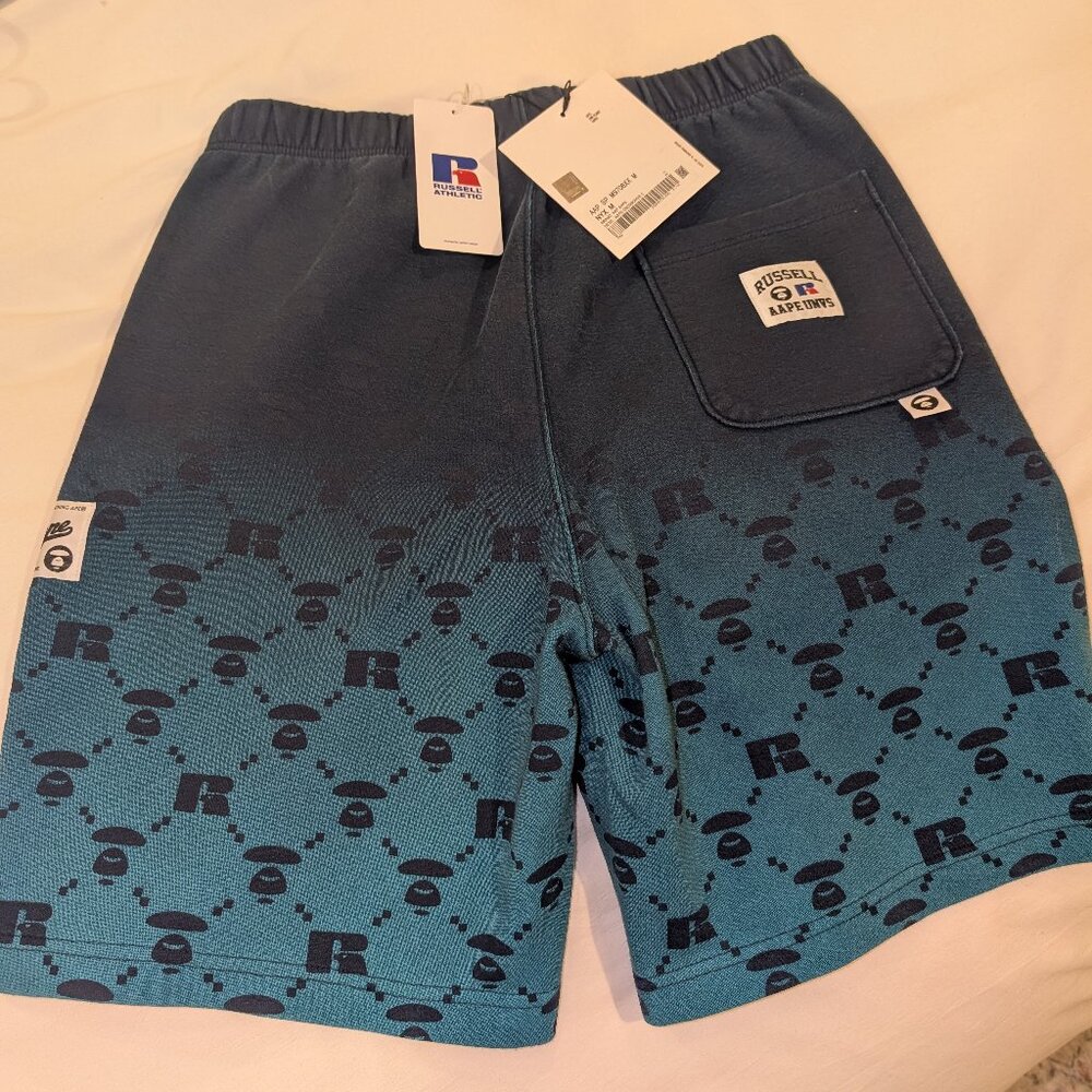 Aape by Bathing Ape sweat shorts, NWT, size M